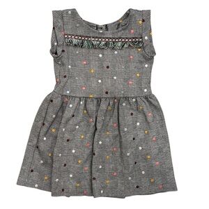 Pastourelle by Pippa and Julie Polka Dot Plaid Girl’s Dress